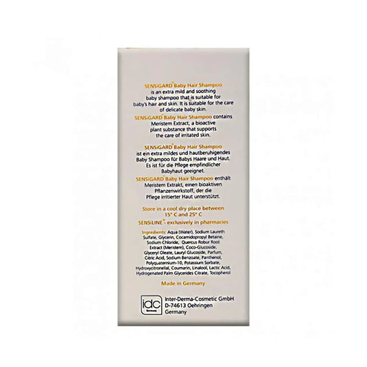 Sensigard Baby shampoo 250 Ml