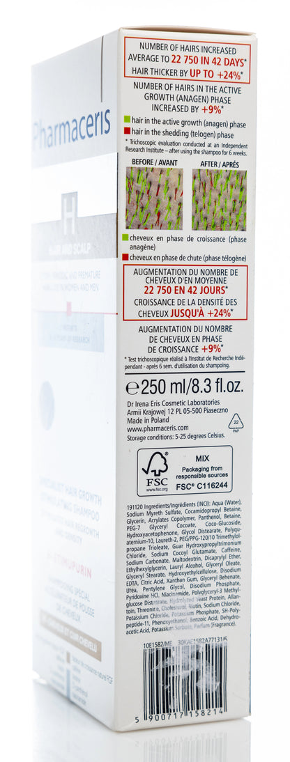 Pharmaceris H H-Stimupurin Hair Growth Stimulating Shampoo 250 Ml