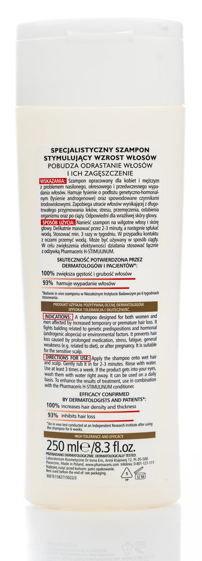 Pharmaceris H H-Stimupurin Hair Growth Stimulating Shampoo 250 Ml