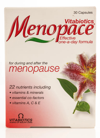 Vitabiotics Menopace 30 Capsules