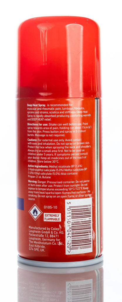 Deep Heat Spray 150Ml