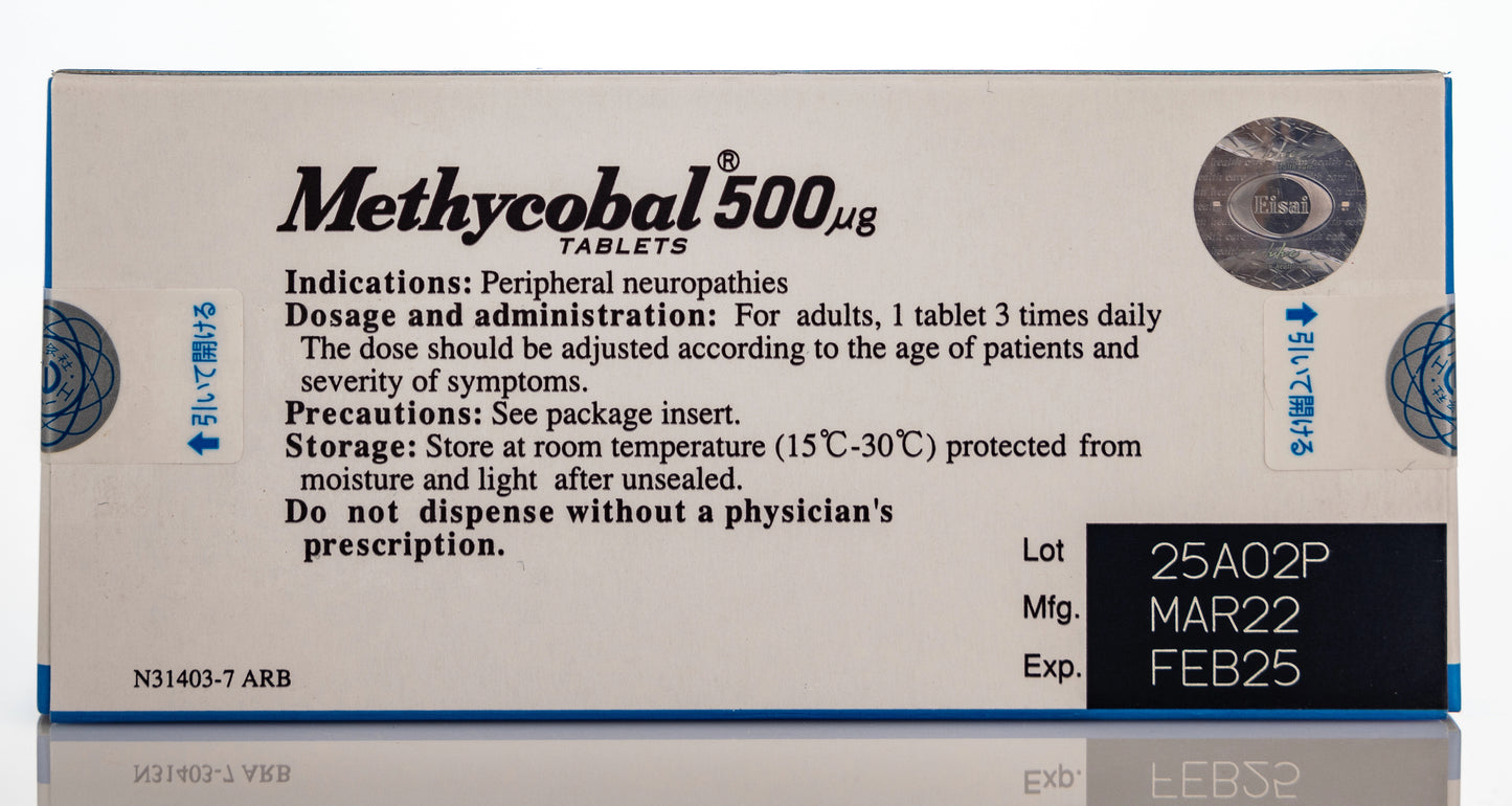 Methycobal 500Mcg 30 Tablets