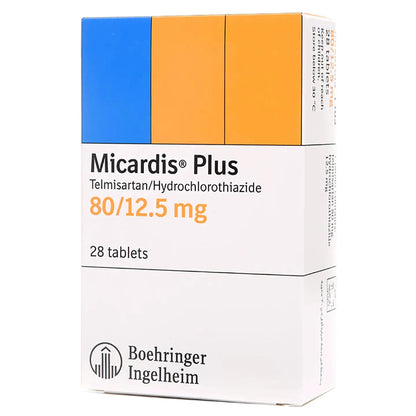 Micardis Plus 80/12.5Mg 28 Tablets
