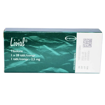 Livial 2.5Mg 28 Tablets