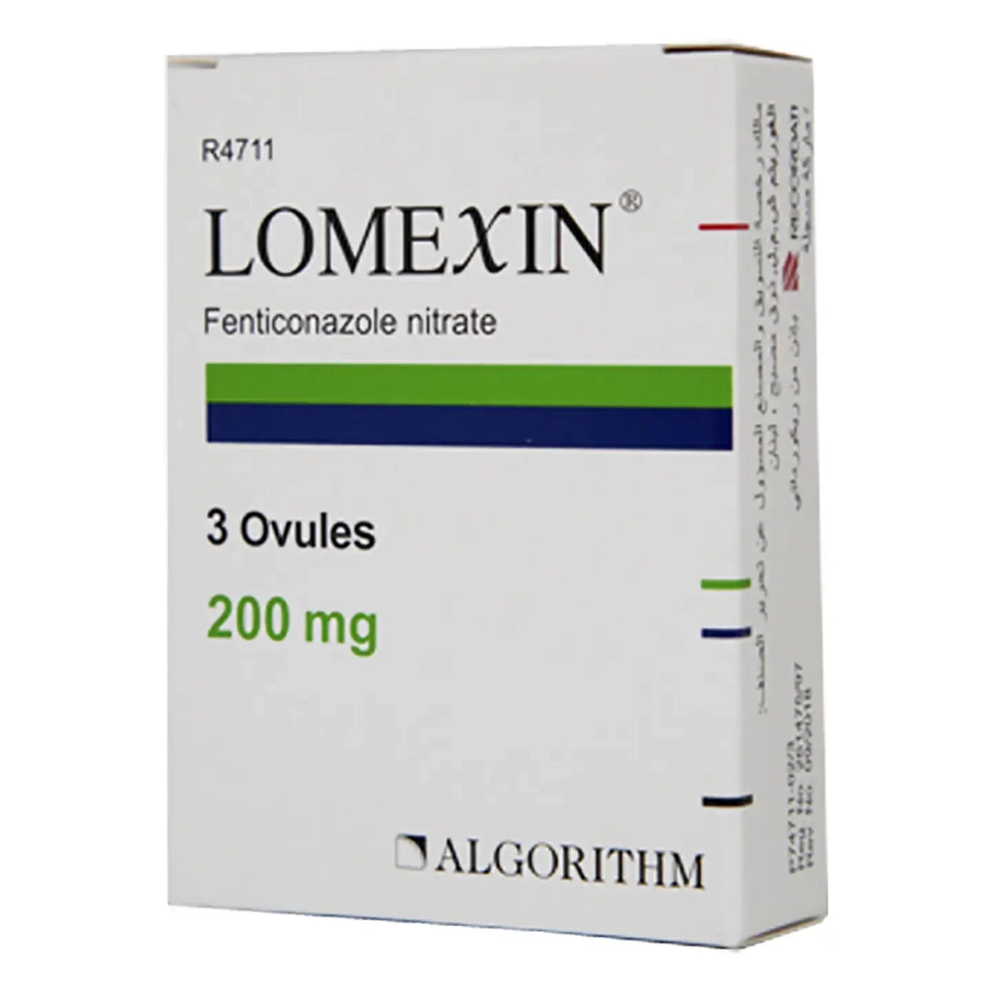 Lomexin 200Mg 3 Ovules