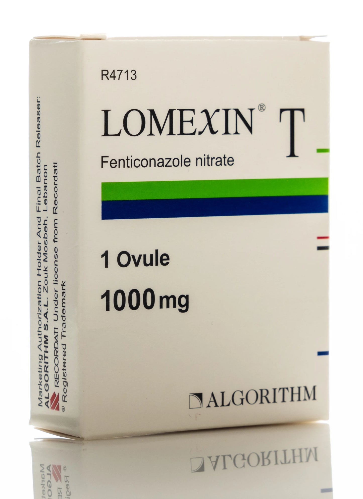 Lomexin T 1000Mg 1 Ovule