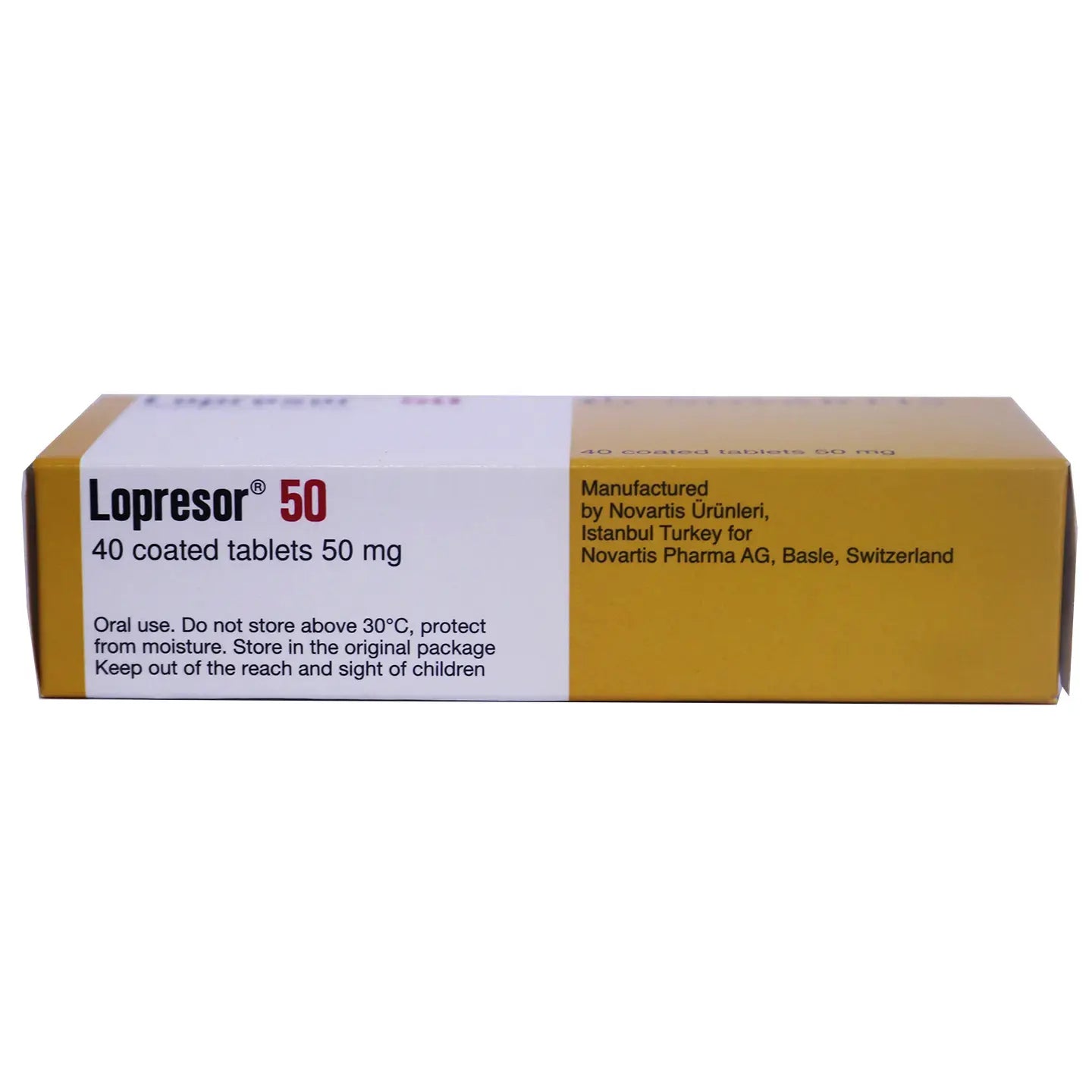 Lopresor 50Mg 40 Tablets