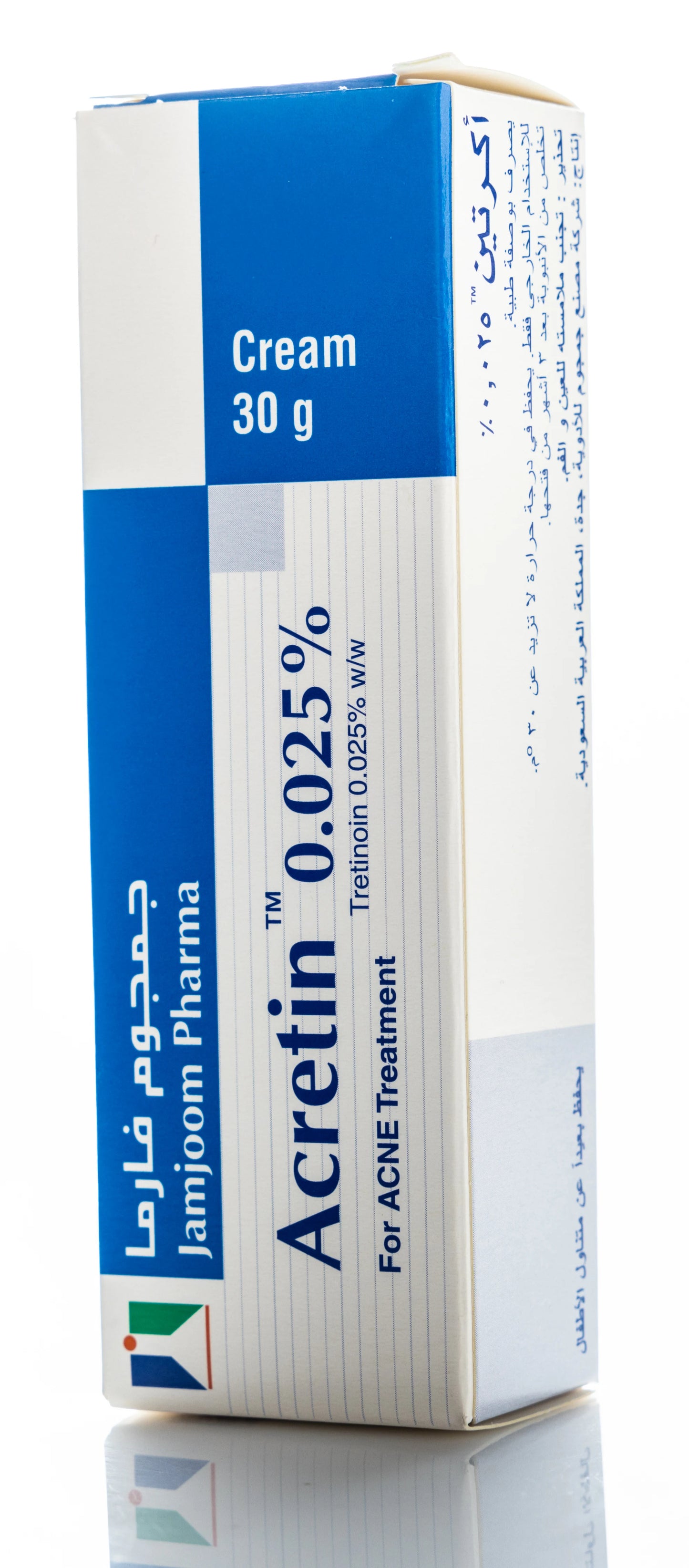 Acretin 0.025% Cream 30Gm