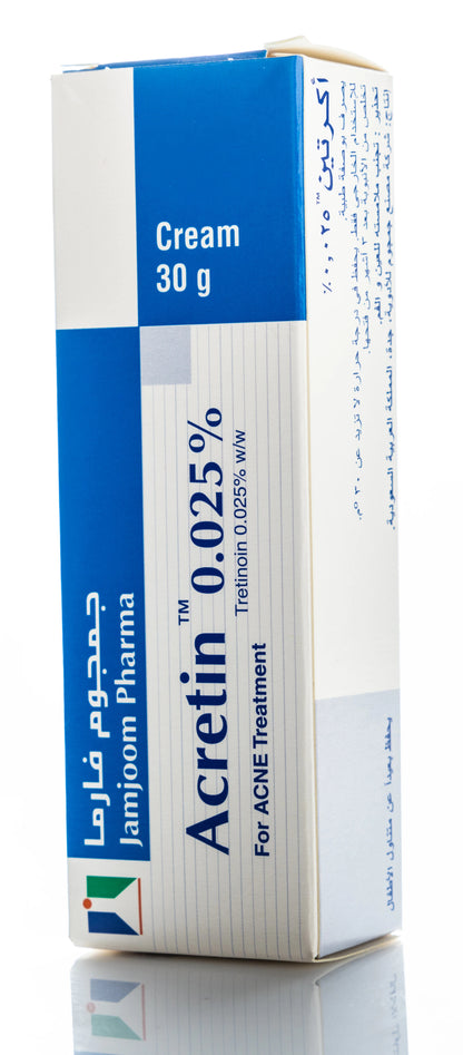 Acretin 0.025% Cream 30Gm