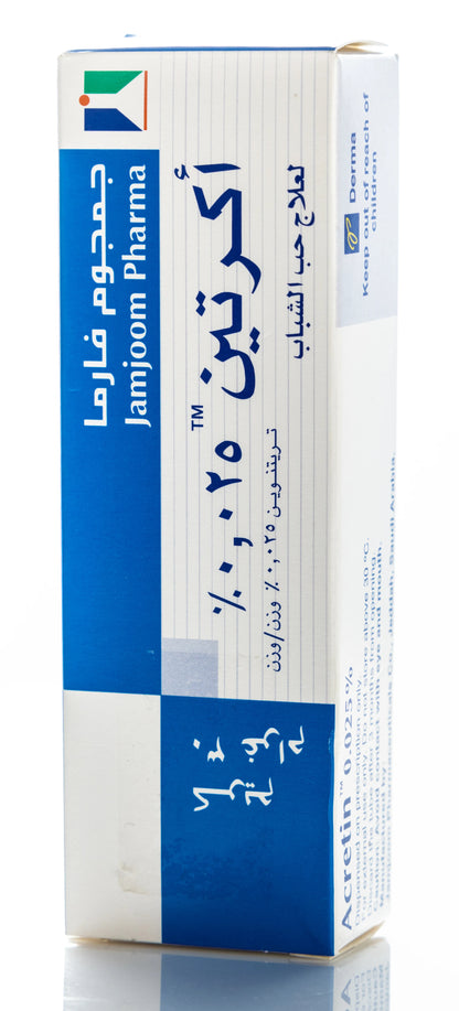 Acretin 0.025% Cream 30Gm