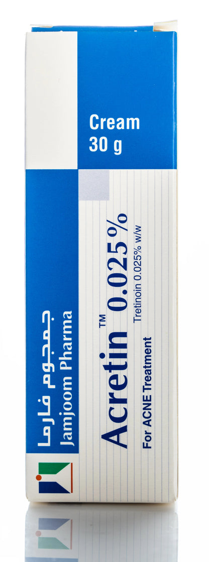 Acretin 0.025% Cream 30Gm