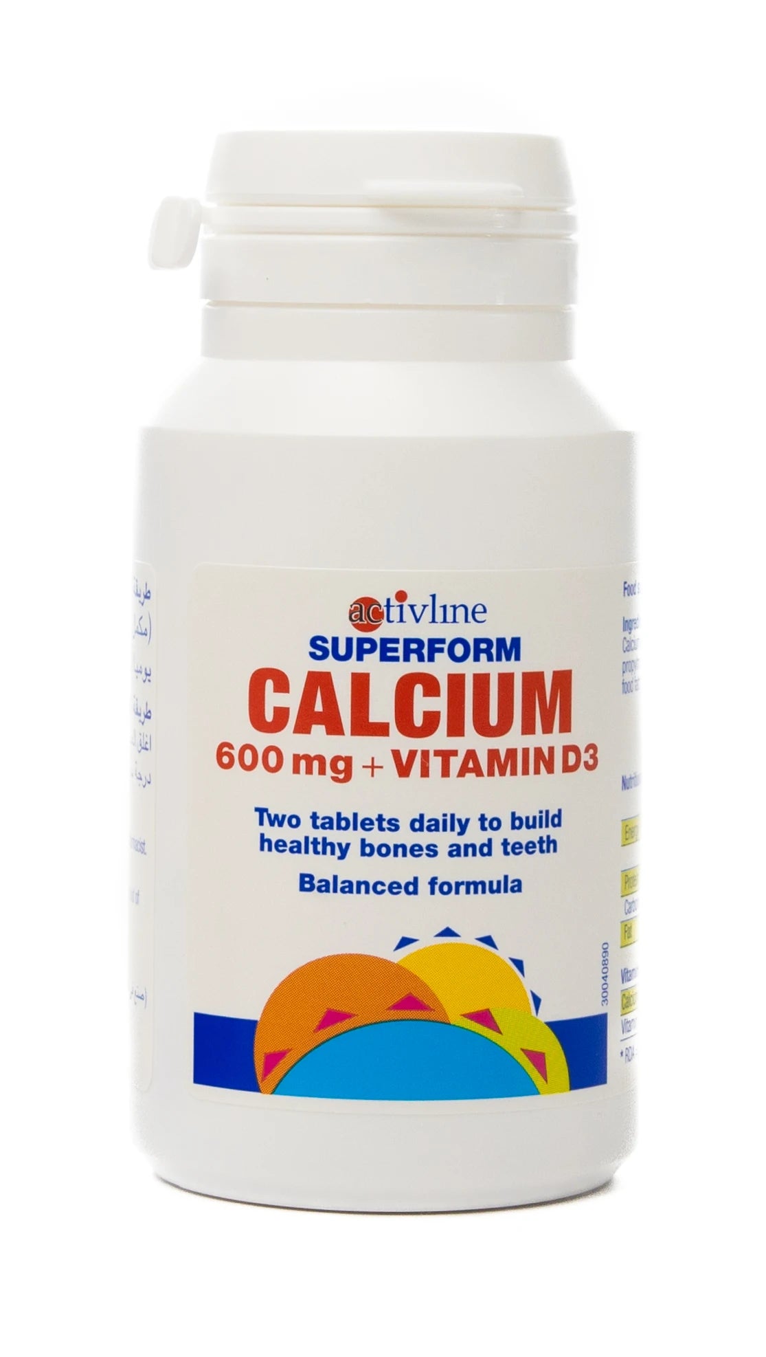 Activline Calcium + Vitamin D3 60 Tablet