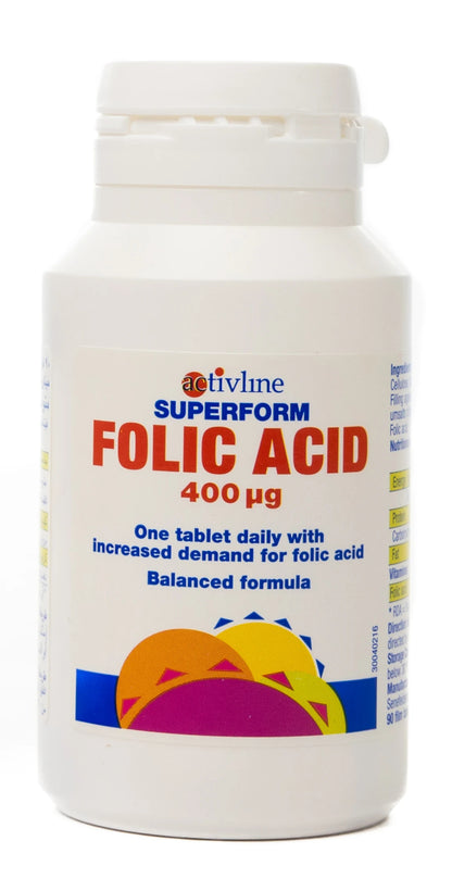 Activline Folic 400 Mcg 90 Tablet