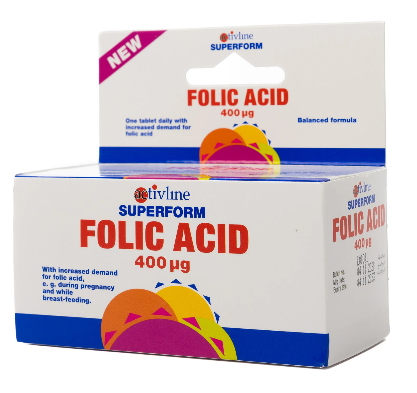 Activline Folic 400 Mcg 90 Tablet