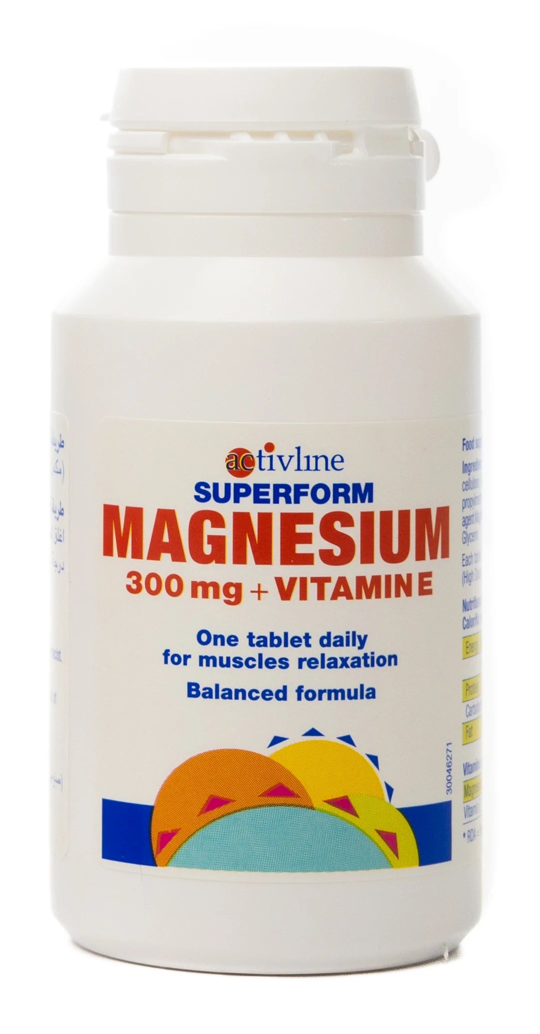 Activline Magnesium + Vitamin E 60 Tablet