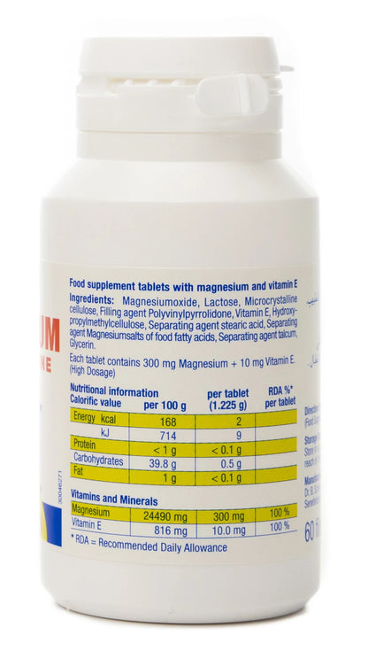 Activline Magnesium + Vitamin E 60 Tablet
