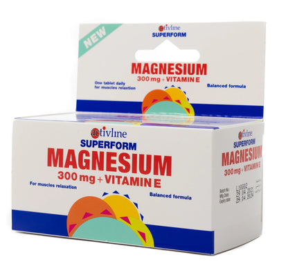 Activline Magnesium + Vitamin E 60 Tablet