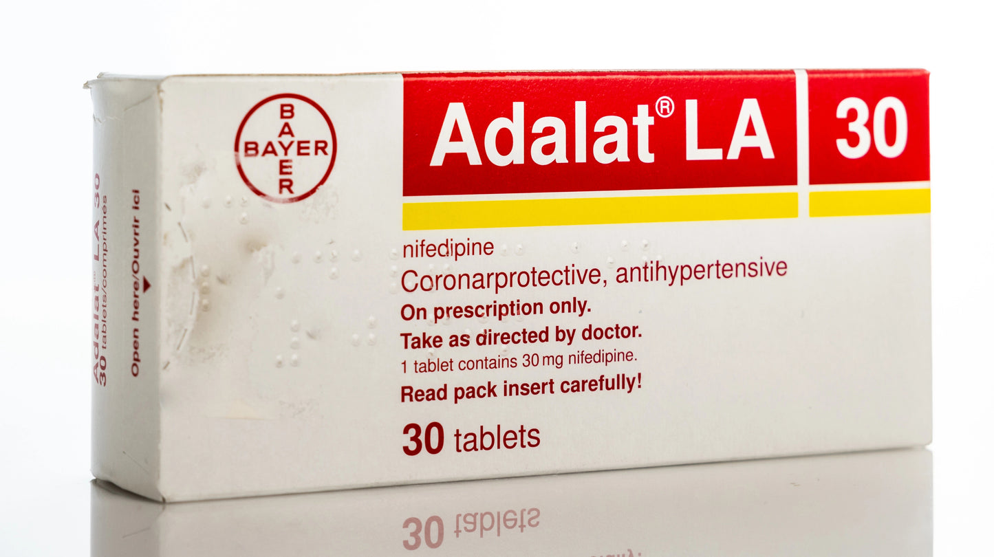 Adalat La 30Mg 30 Tablets