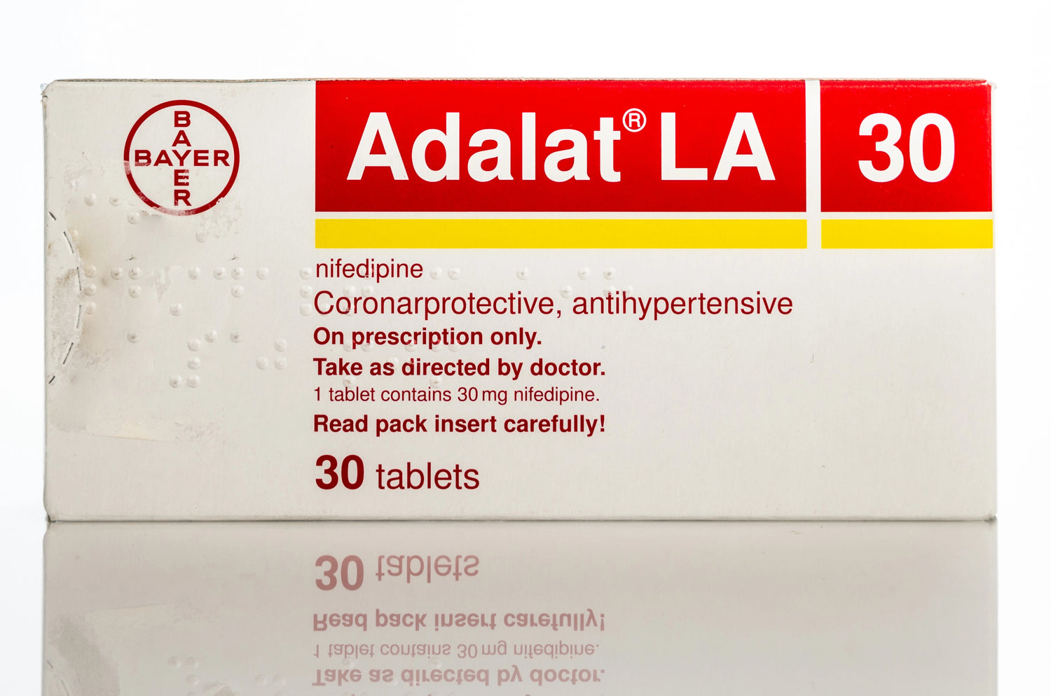 Adalat La 30Mg 30 Tablets