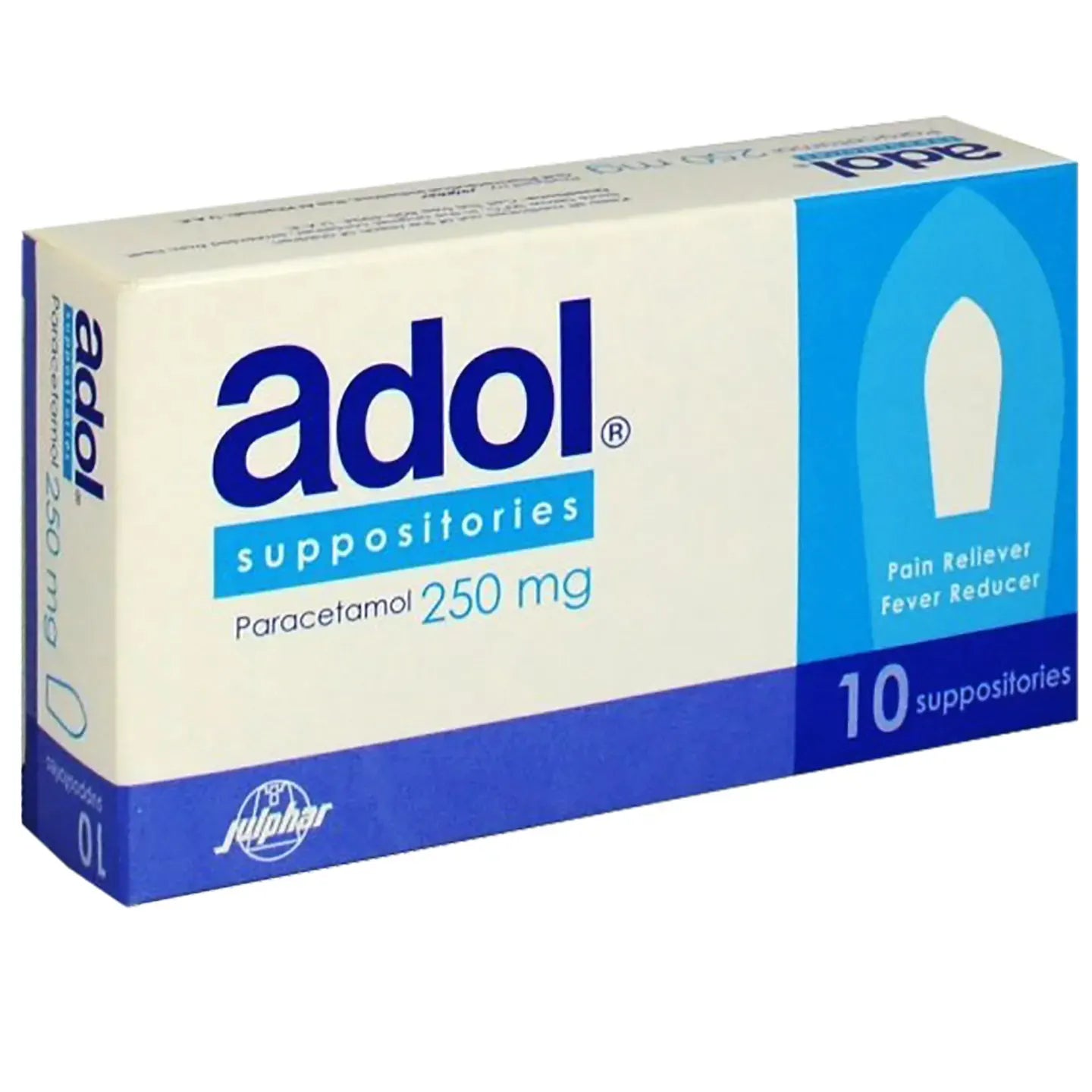 Adol 250Mg 10 Suppository