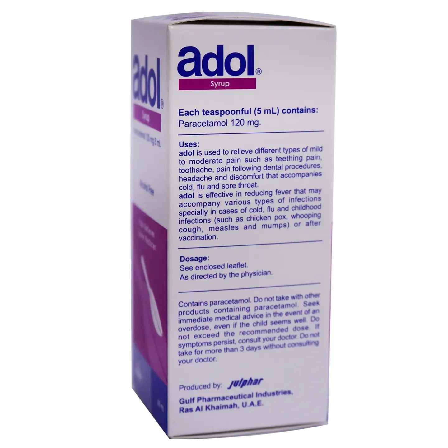 Adol Suspension 120Mg 60Ml