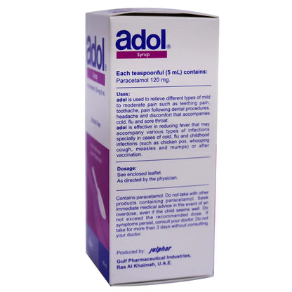 Adol Suspension 120Mg 60Ml