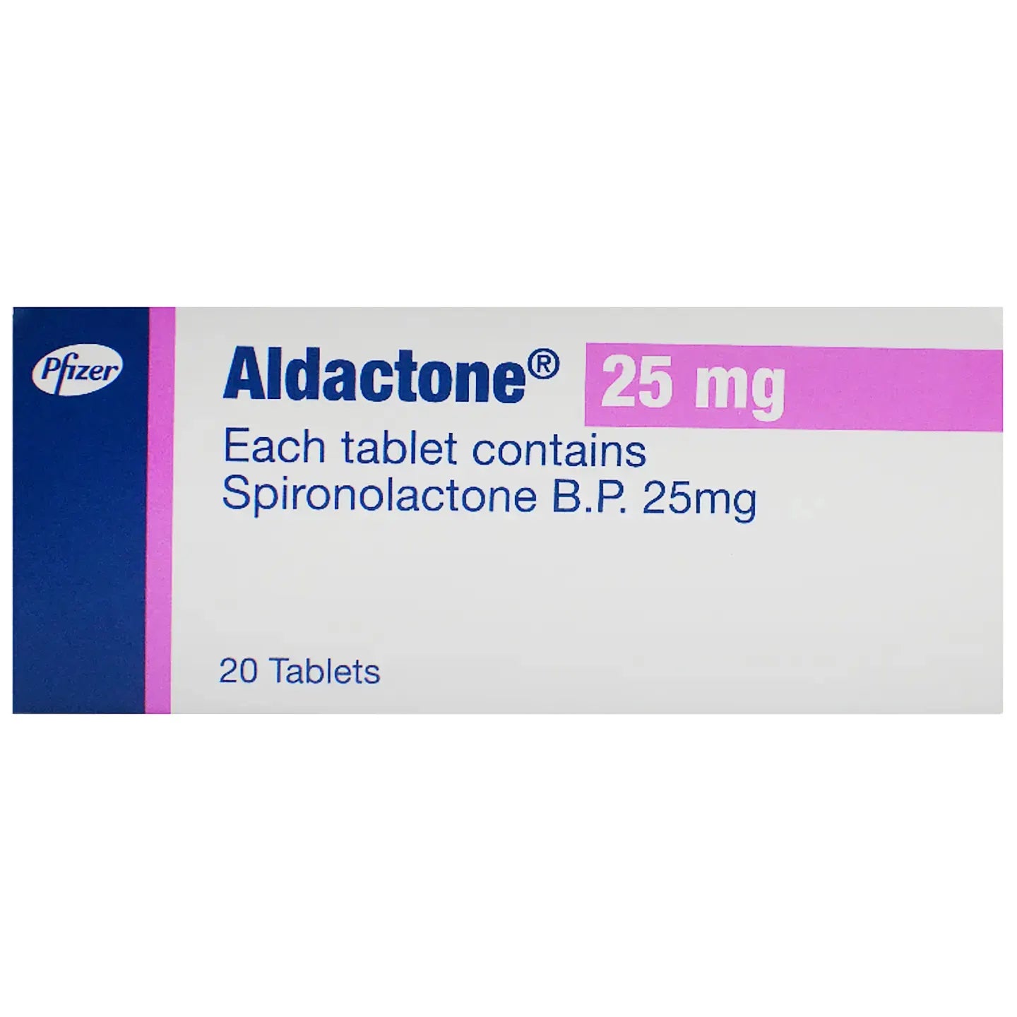 Aldactone 25Mg 20 Tablets
