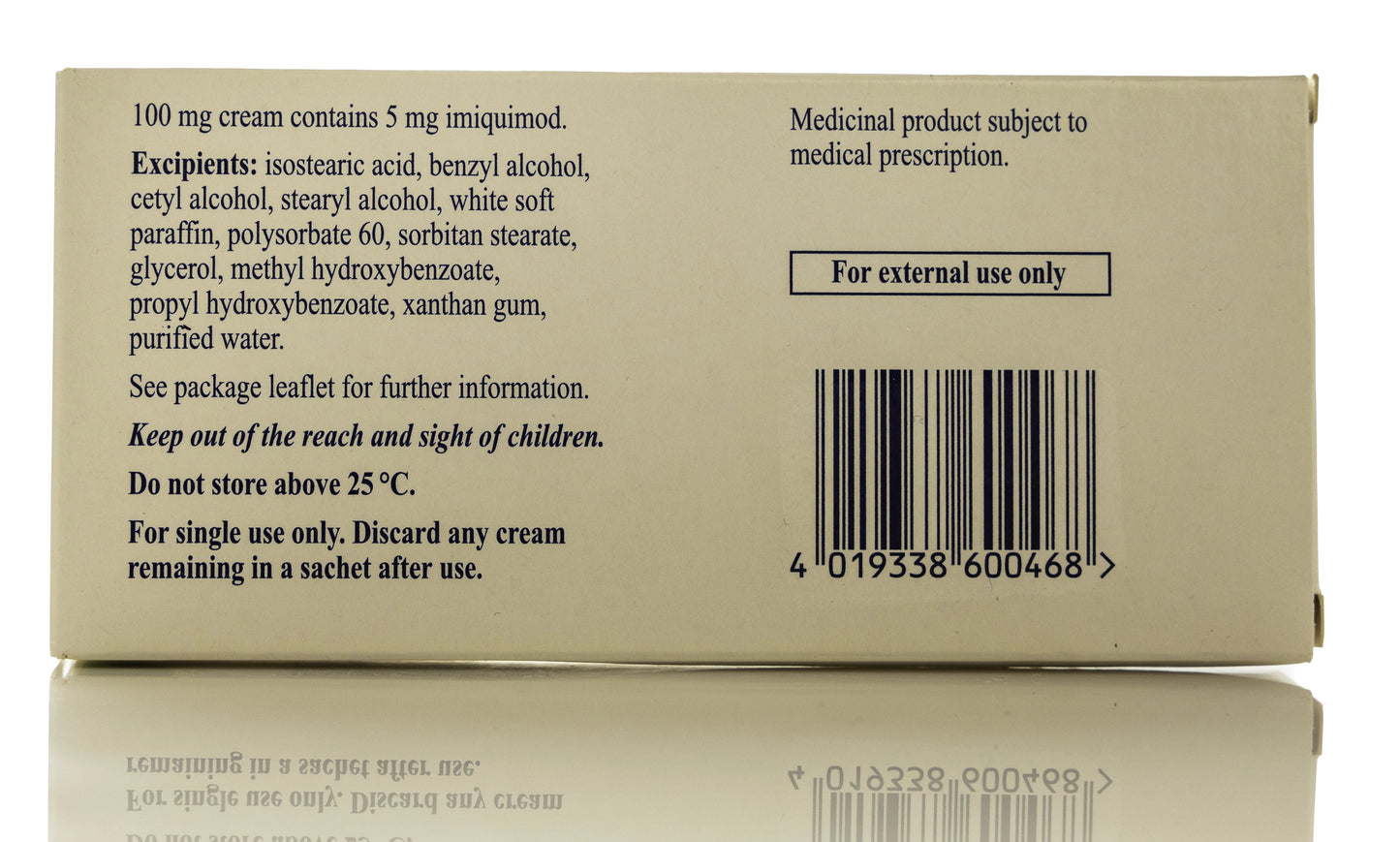 Aldara 5% Cream 250Mg 12 Sachets