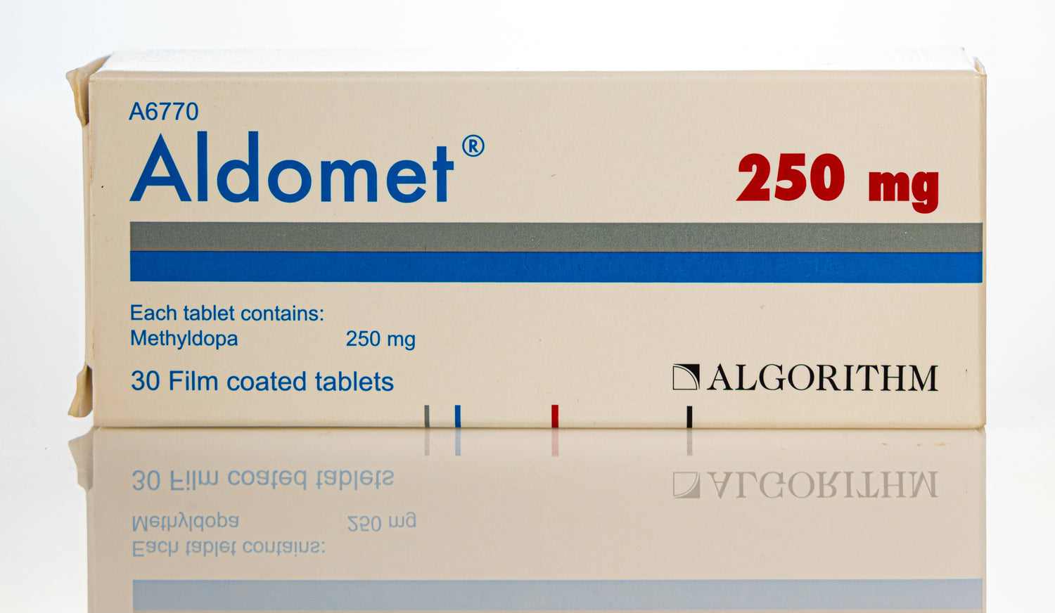 Aldomet 250Mg 30 Tablets