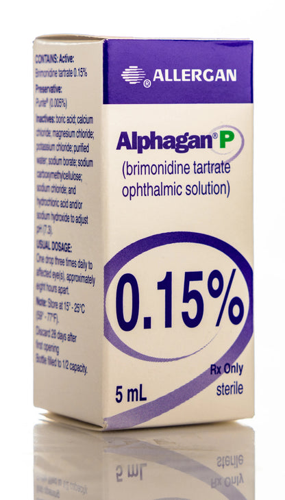 Alphagan P 0.15% Eye Drops 5Ml