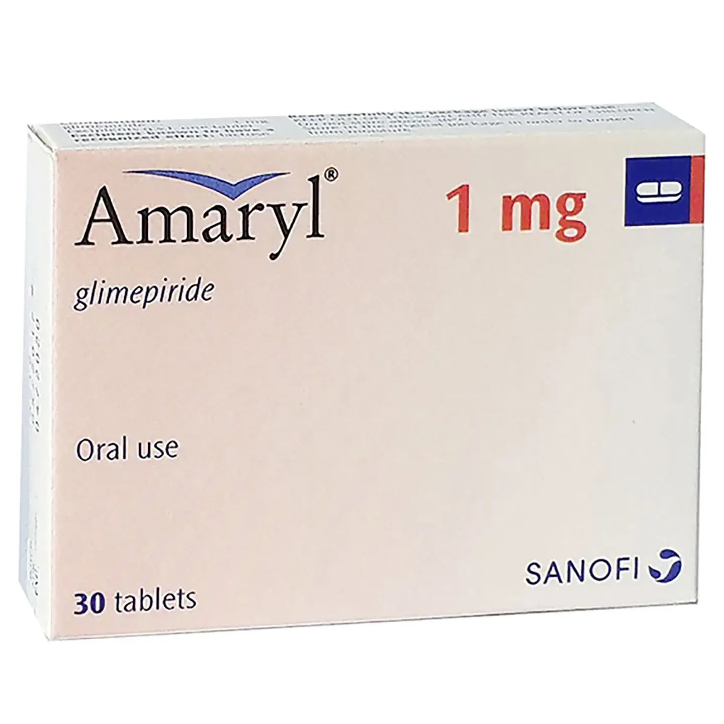 Amaryl 1Mg 30 Tablets