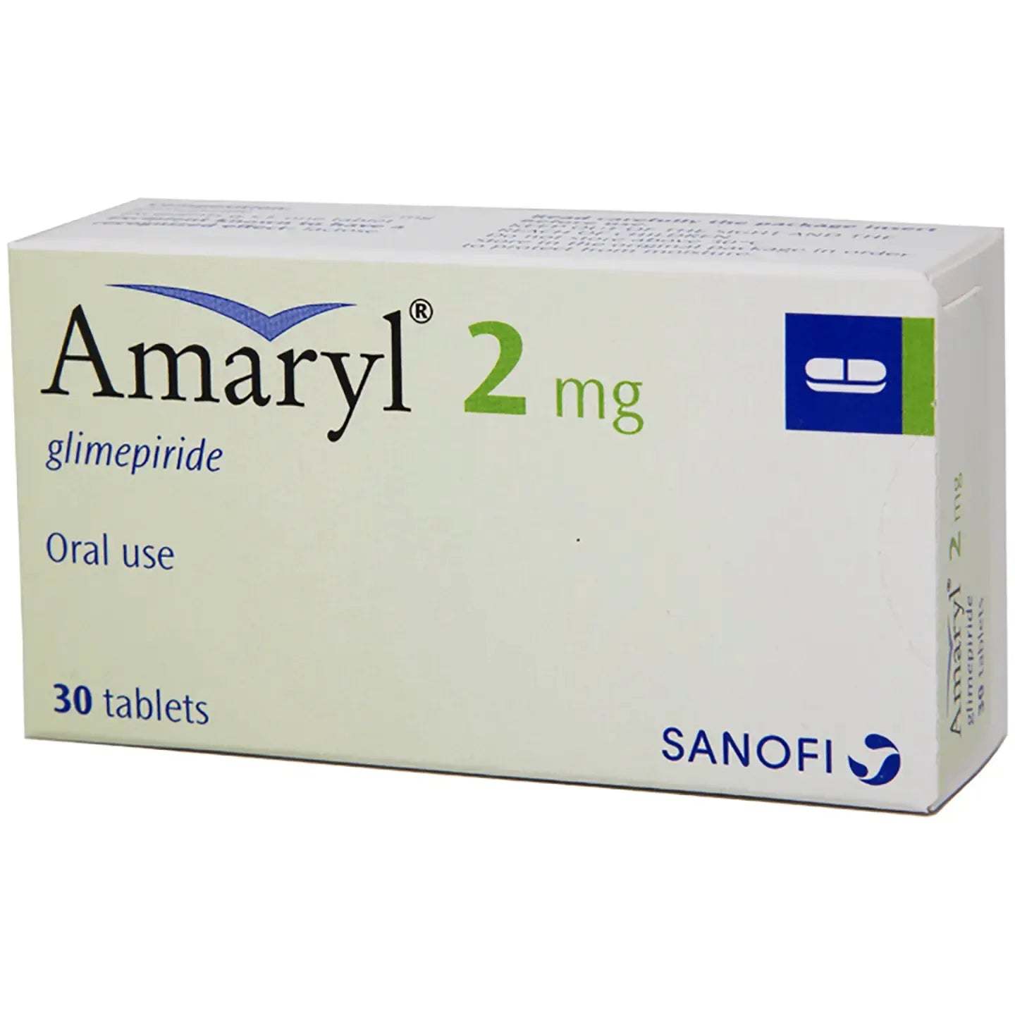 Amaryl 2Mg 30 Tablets