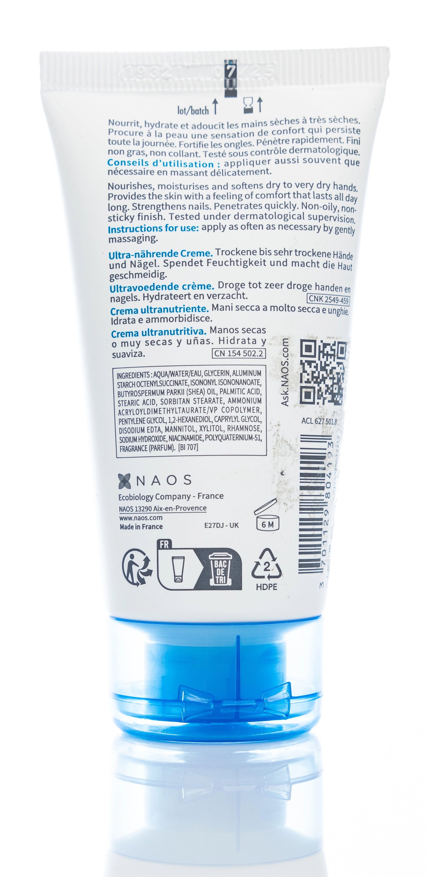 Bioderma Atoderm Mains & Ongles Hands & Nails Ultra-Nourishing Cream 50 Ml