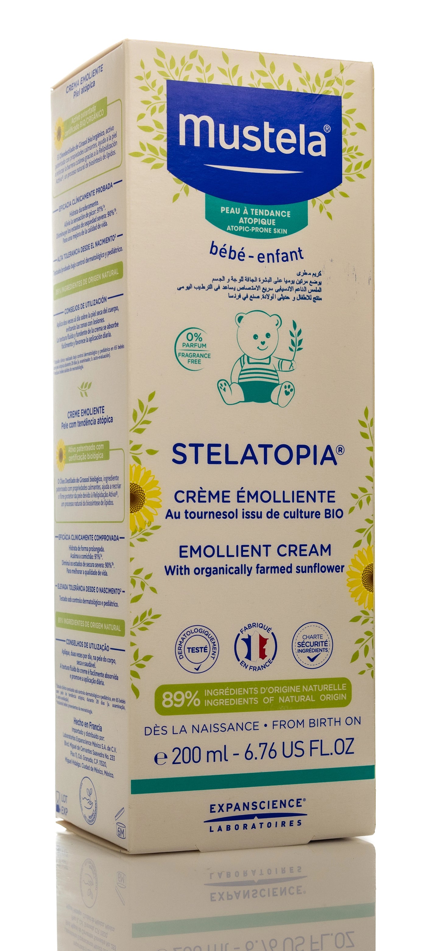 Mustela Stellatopia Emolient Cream 200 Ml