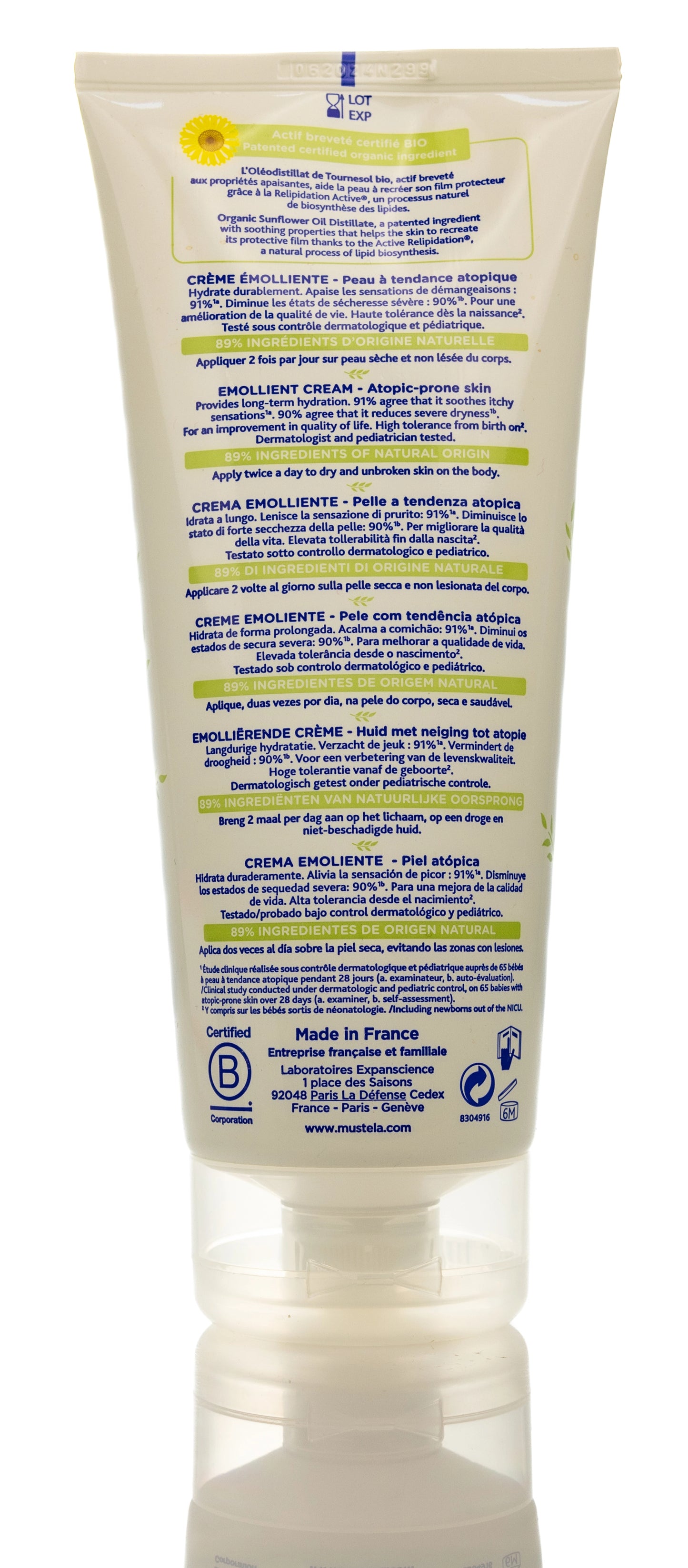 Mustela Stellatopia Emolient Cream 200 Ml