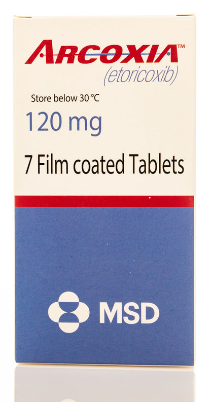 Arcoxia 120Mg 7 Tablets