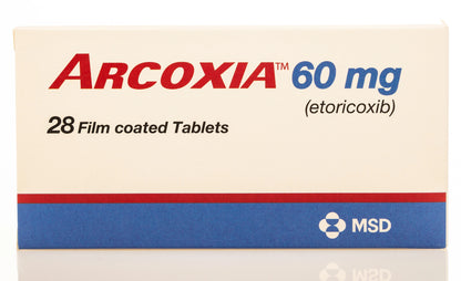 Arcoxia 60Mg 28 Tablets