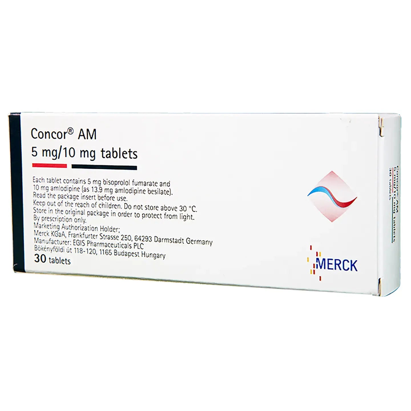 Concor Am 5/10Mg 30 Tablets