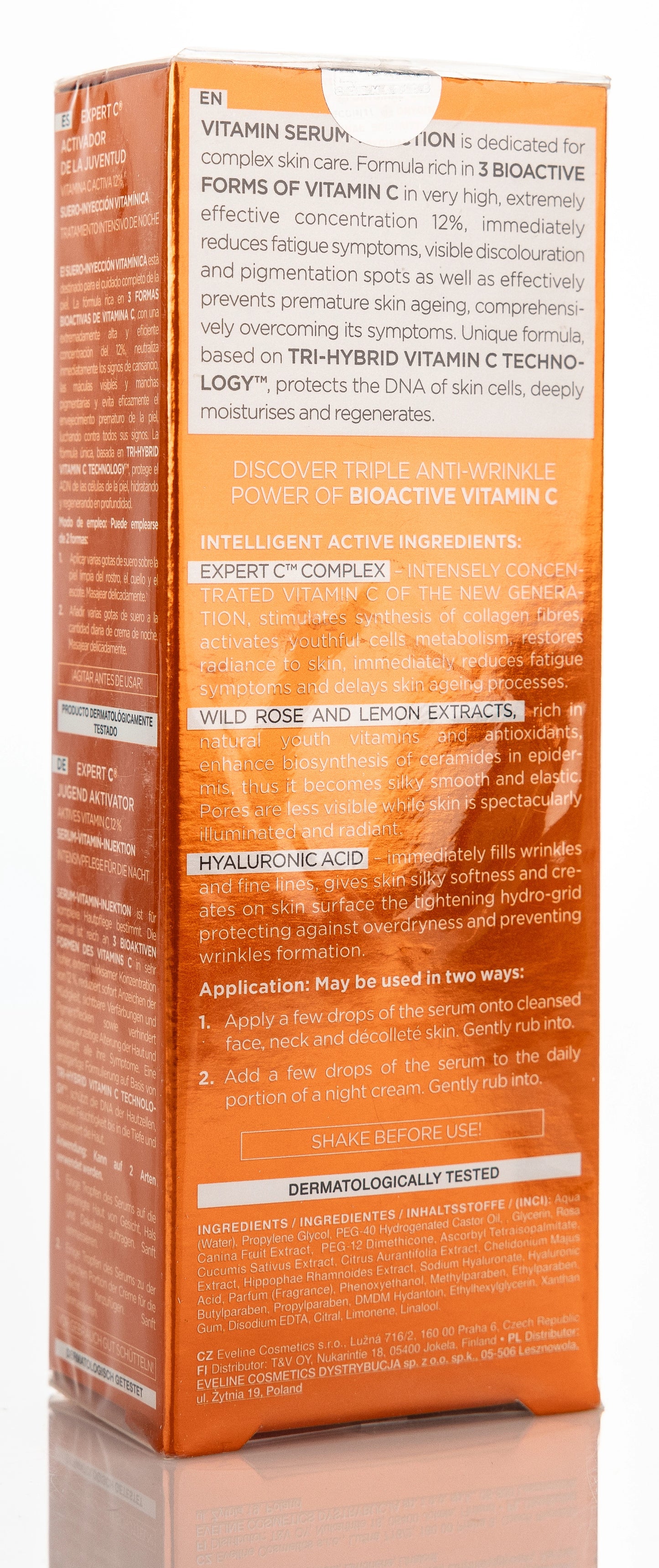 Eveline Cosmetics Expert Youth Activator 12% Active Vitamin C Serum 18 Ml