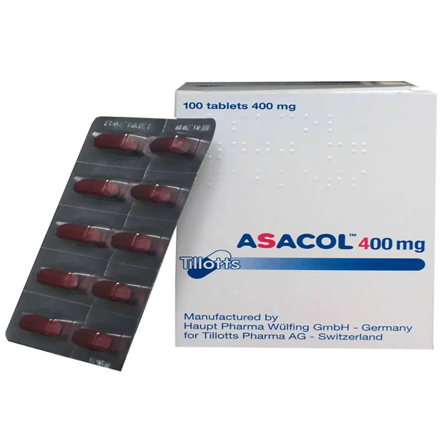 Asacol 400Mg 100 Tablets