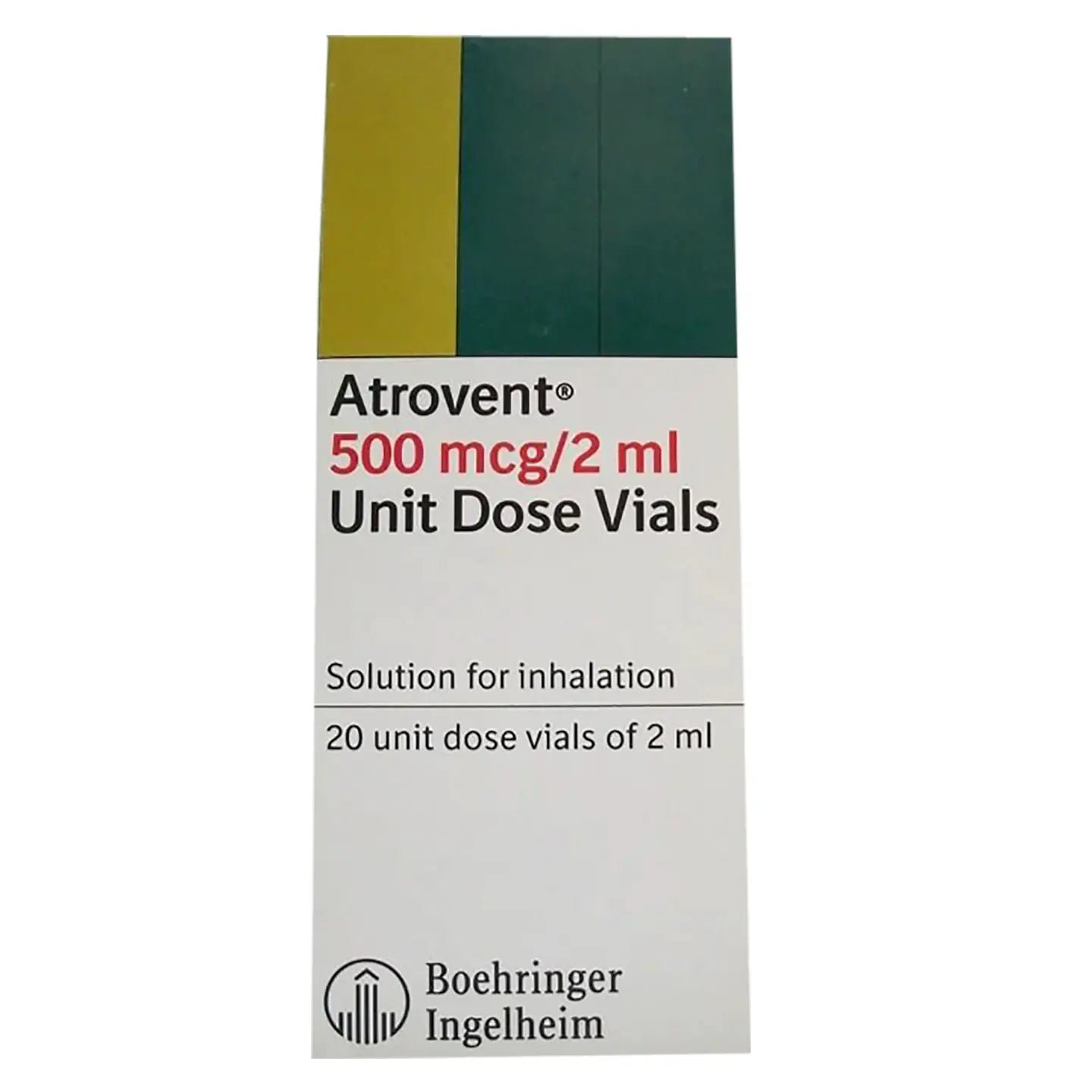 Atrovent 500Mcg Inhalation Solution 20 Vials