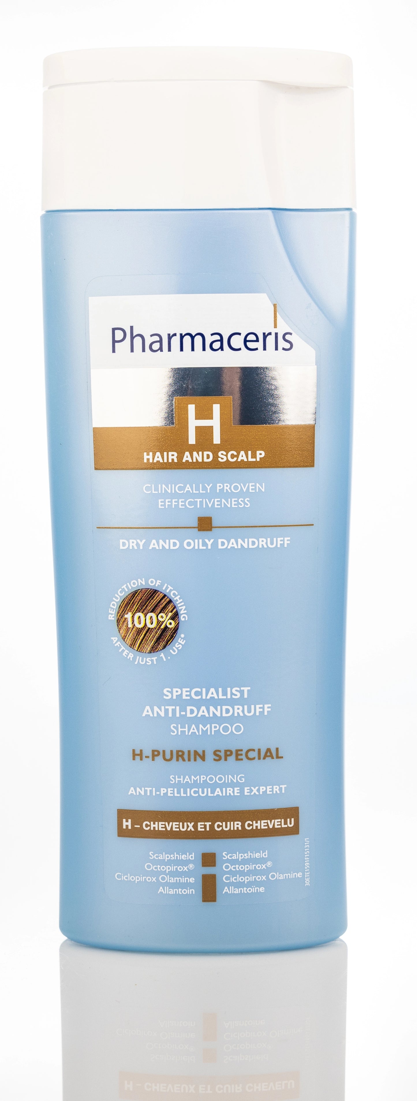 Pharmaceris H H-Purin Dry Specialist Anti-Dandruff Shampoo for Dry Dandruff and Sensitive Scalp 250 Ml