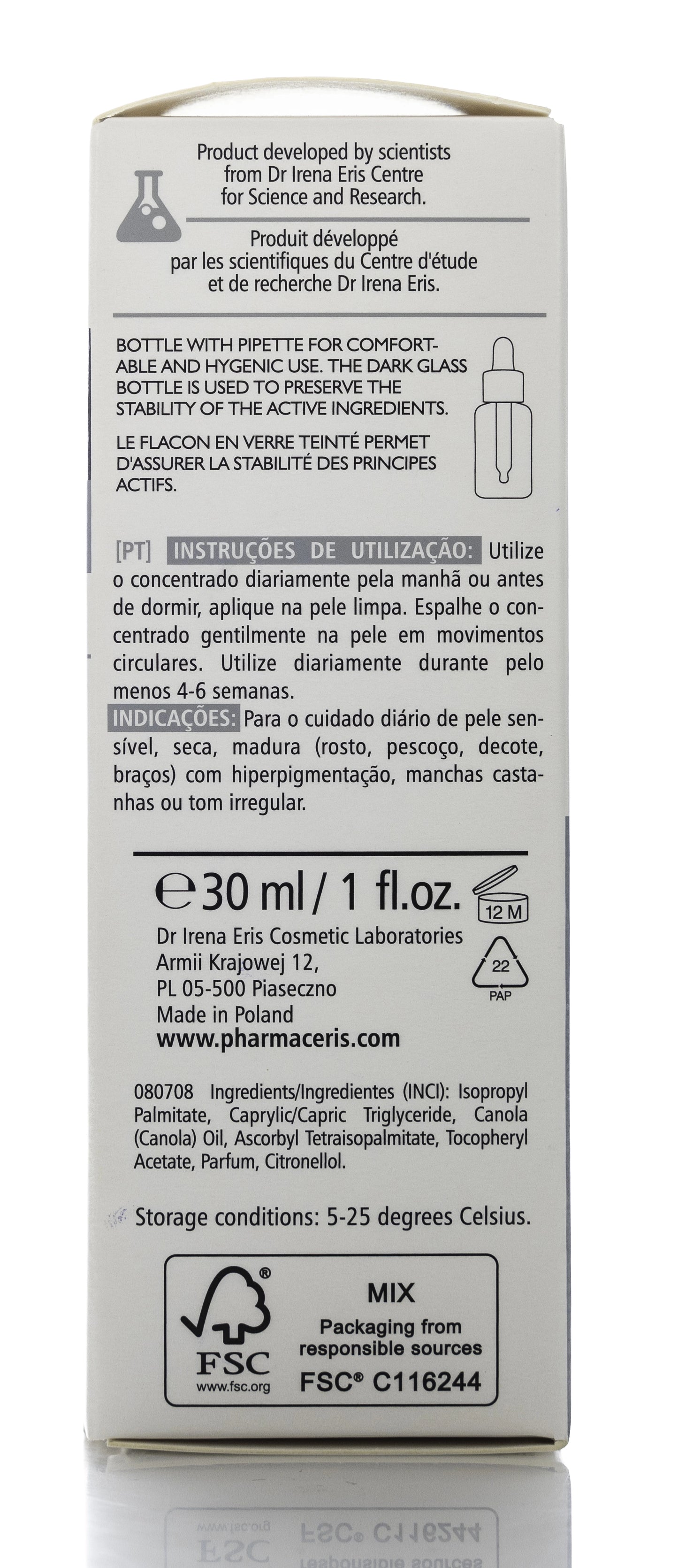 Pharmaceris W Albucin-C Whitening Active Concentrate 5% Vitamin C 30 Ml