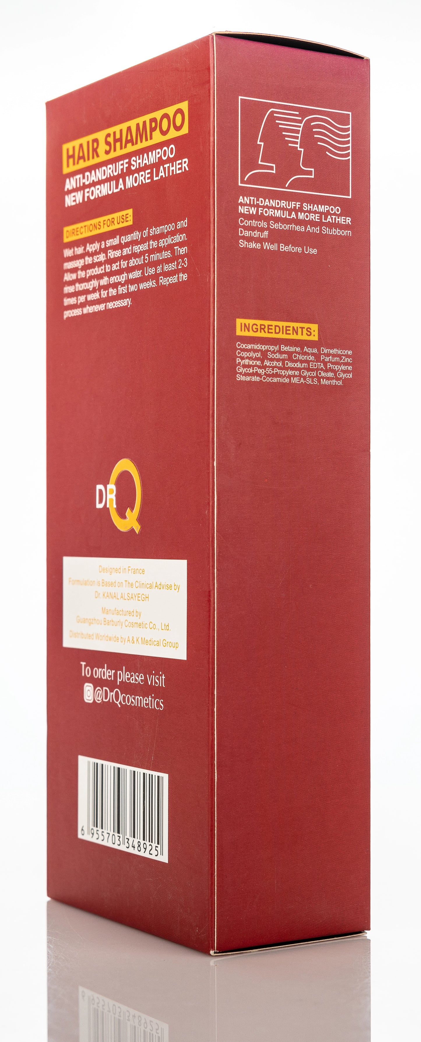 DR Q Hair Shampoo Anti-Dandruff Shampoo 260 Ml