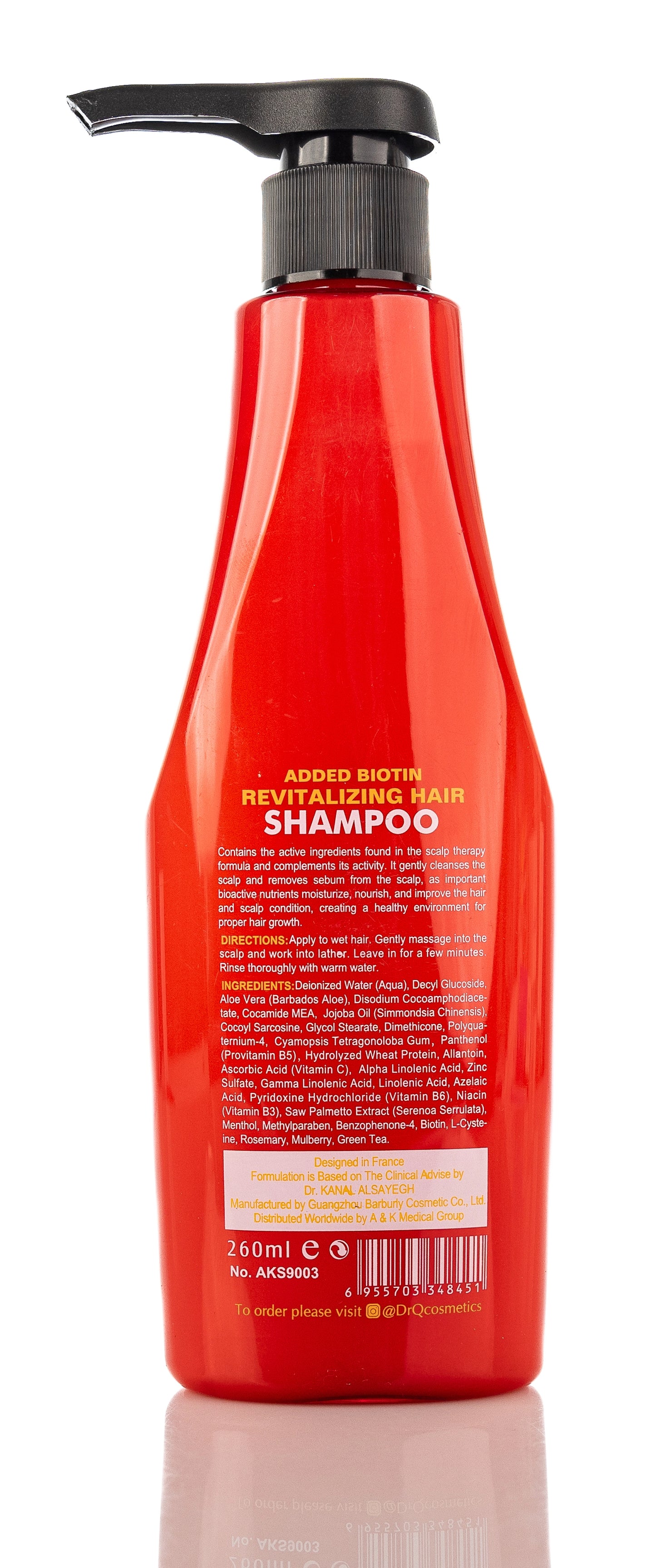 DR Q Added Biotin Revitalizing Hair Shampoo 260 Ml