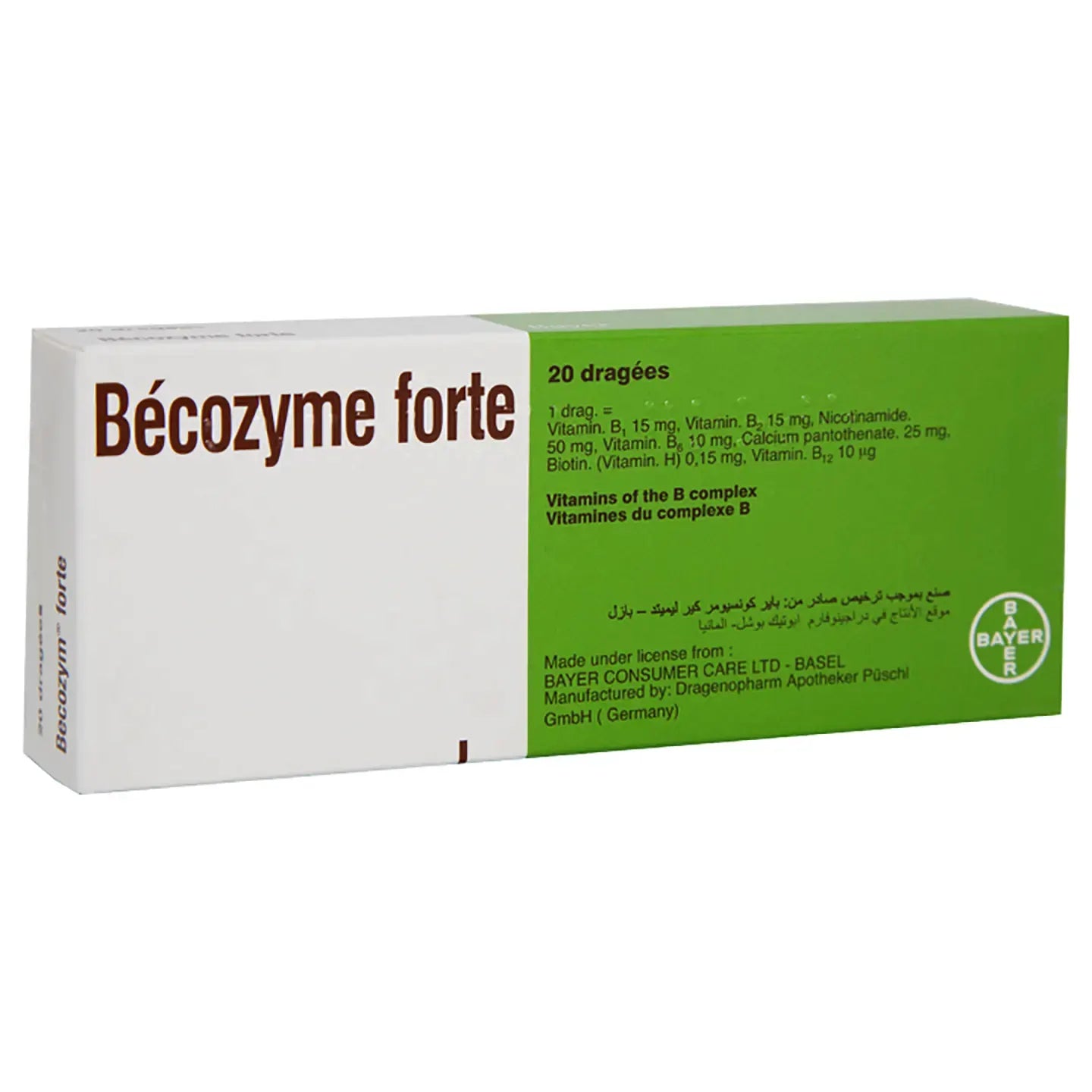 Becozyme Forte Dragees 20 Tablets