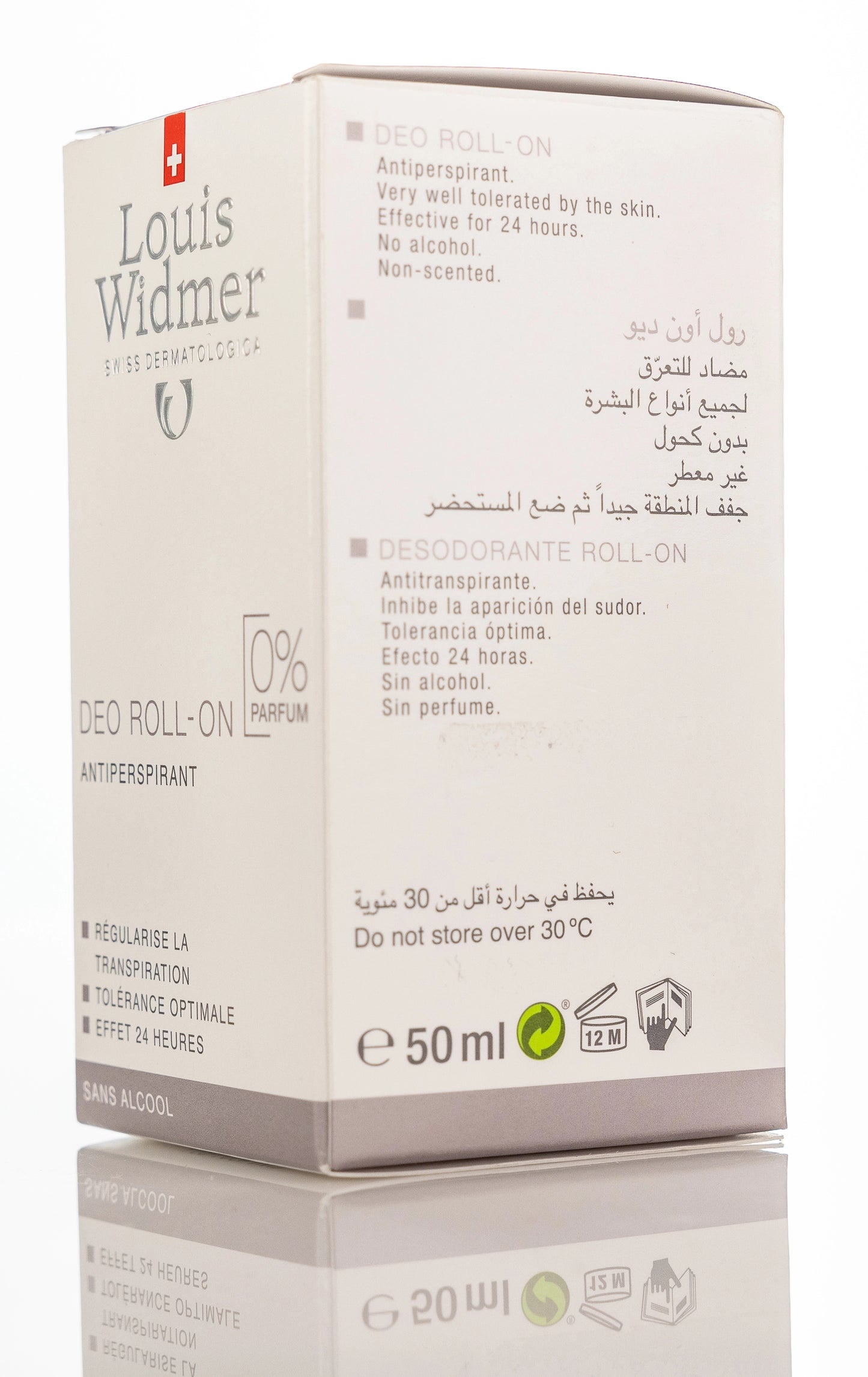 Louis Widmer Deoderant Roll On 50 Ml