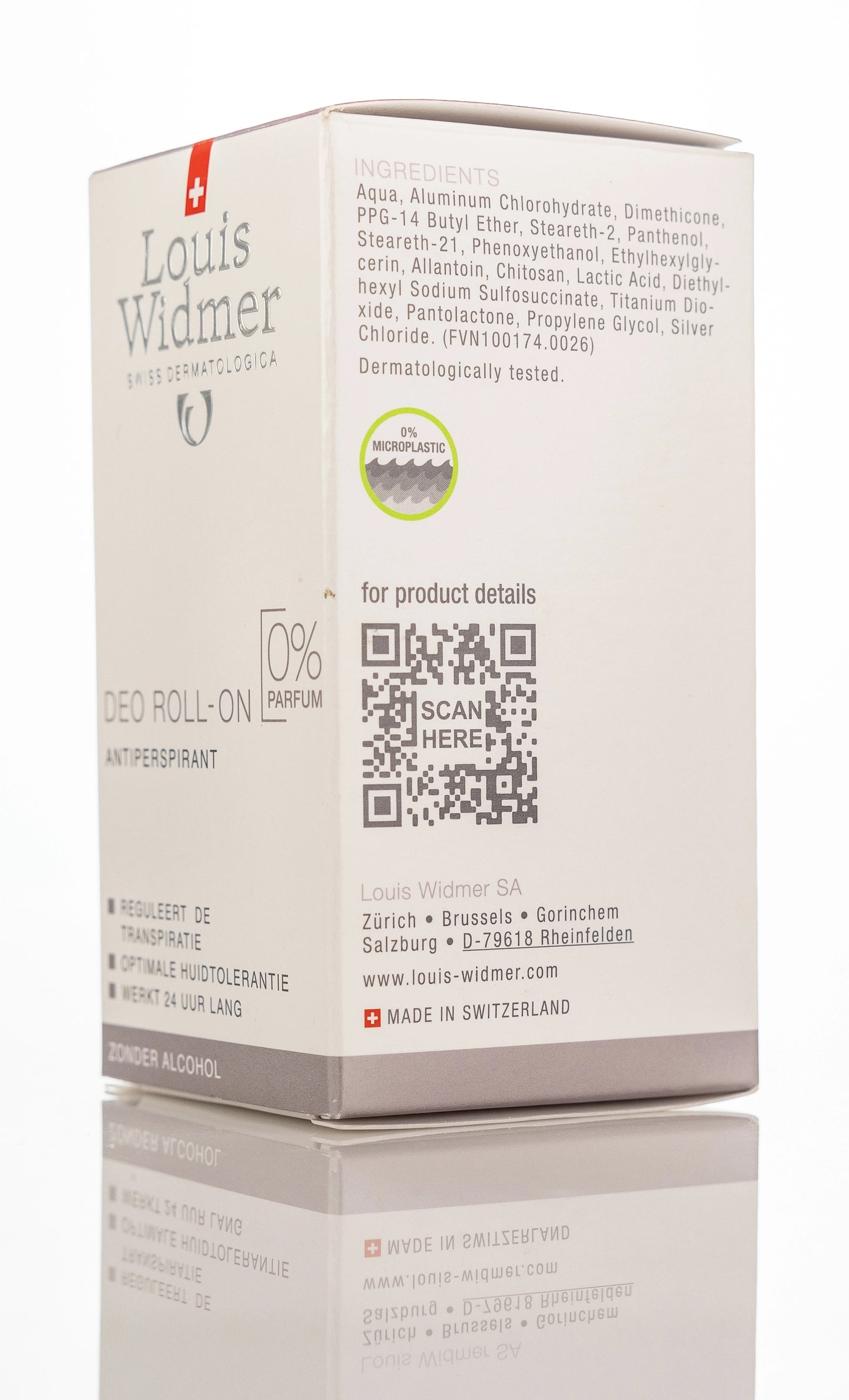 Louis Widmer Deoderant Roll On 50 Ml