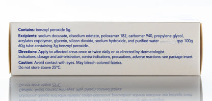 Benzac Ac 5% Gel 60Gm