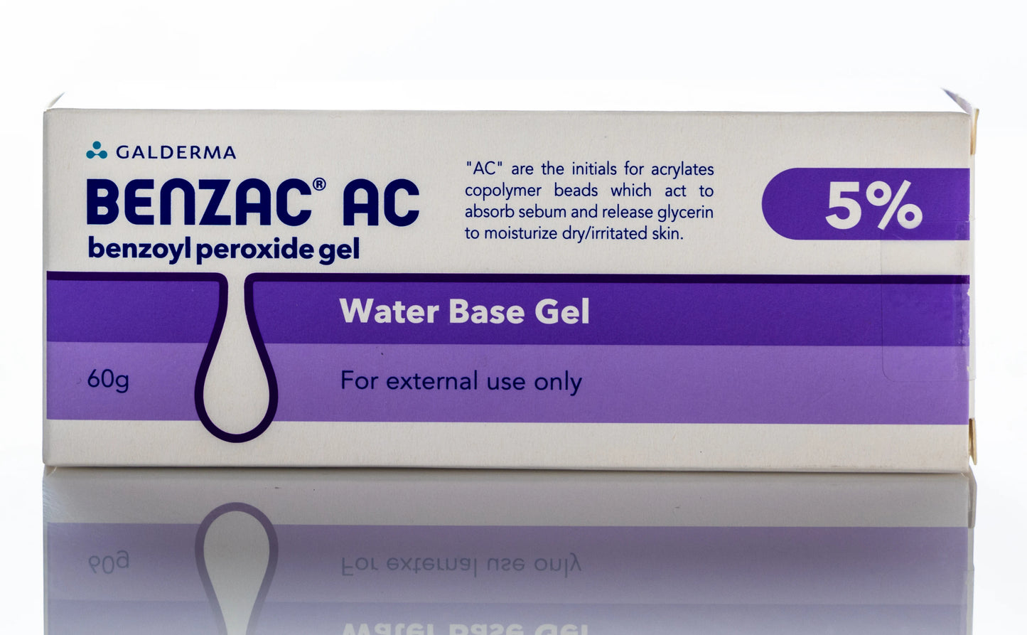 Benzac Ac 5% Gel 60Gm